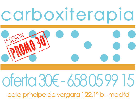 Carboxiterapia Ofertas Madrid 30€ - 1ª Sesion